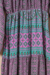 Recycled Silk Long Dress - Large - 14