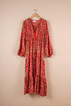 Recycled Silk Long Dress - Large - 15