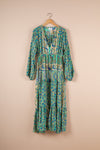 Recycled Silk Long Dress - Large - 16