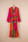 Recycled Silk Long Dress - Large - 21