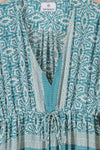 Recycled Silk Long Dress - Large - 22