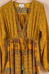 Recycled Silk Long Dress - Large - 23