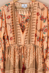 Recycled Silk Long Dress - Large - 24