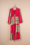 Recycled Silk Long Dress - Large - 33