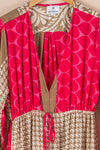 Recycled Silk Long Dress - Large - 33