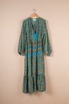 Recycled Silk Long Dress - Large - 34