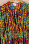 Recycled Silk Long Dress - Large - 37