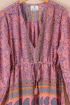 Recycled Silk Long Dress - Large - 38