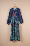 Recycled Silk Long Dress - Large - 39