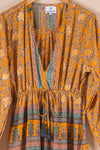 Recycled Silk Long Dress - Large - 40
