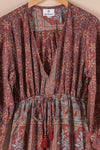 Recycled Silk Long Dress - Large - 41