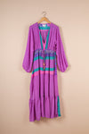 Recycled Silk Long Dress - Large - 42