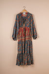 Recycled Silk Long Dress - Large - 43