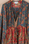 Recycled Silk Long Dress - Large - 43