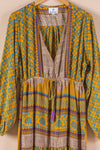Recycled Silk Long Dress - Large - 44