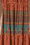 Recycled Silk Long Dress - Large - 45