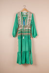 Recycled Silk Long Dress - Medium - 01