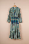 Recycled Silk Long Dress - Medium - 05