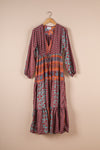 Recycled Silk Long Dress - Medium - 06