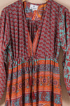 Recycled Silk Long Dress - Medium - 06
