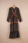 Recycled Silk Long Dress - Medium - 09