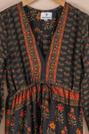 Recycled Silk Long Dress - Medium - 09