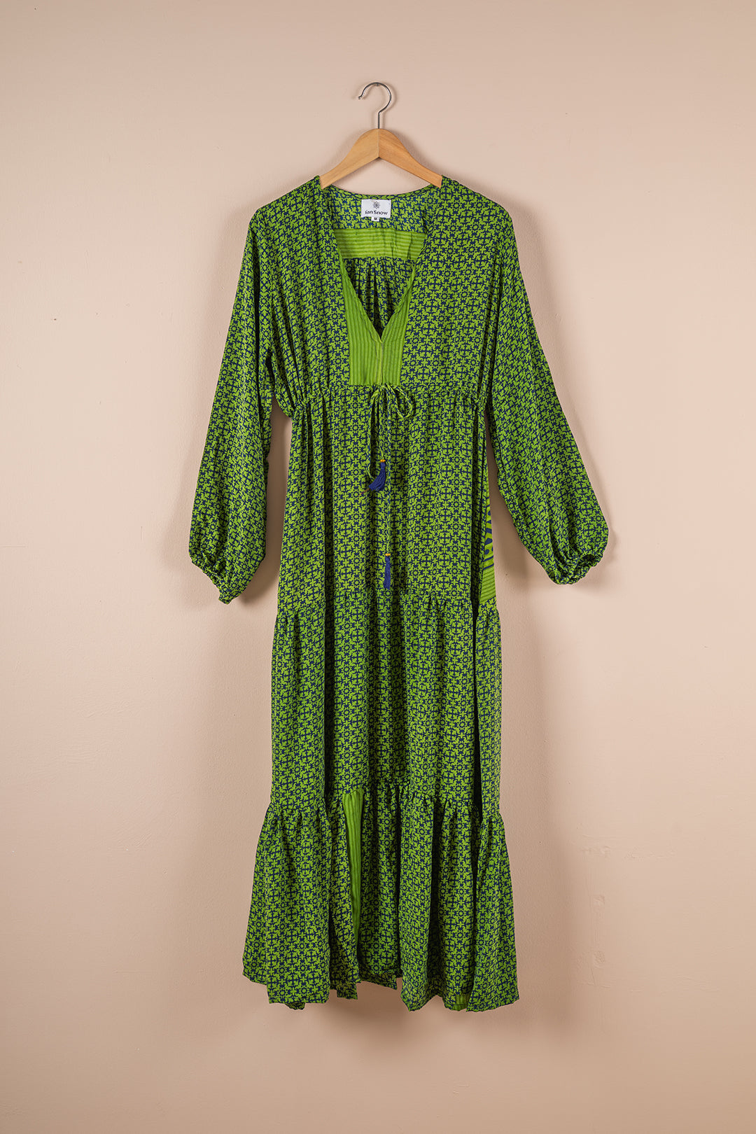 Recycled Silk Long Dress - Medium - 10