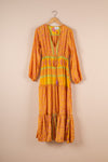 Recycled Silk Long Dress - Medium - 11