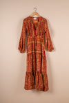 Recycled Silk Long Dress - Medium - 15