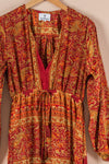 Recycled Silk Long Dress - Medium - 15