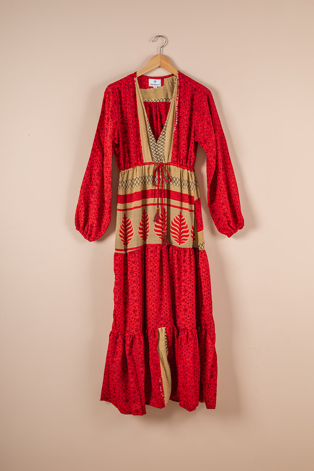 Recycled Silk Long Dress - Medium - 17