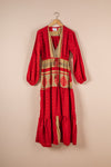 Recycled Silk Long Dress - Medium - 17