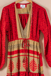 Recycled Silk Long Dress - Medium - 17