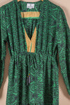 Recycled Silk Long Dress - Medium - 18