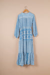 Recycled Silk Long Dress - Medium - 20