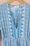 Recycled Silk Long Dress - Medium - 20
