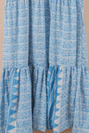 Recycled Silk Long Dress - Medium - 20