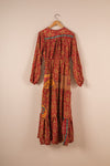 Recycled Silk Long Dress - Medium - 21