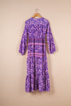 Recycled Silk Long Dress - Medium - 22