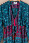 Recycled Silk Long Dress - Medium - 25