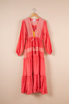 Recycled Silk Long Dress - Medium - 28