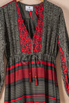 Recycled Silk Long Dress - Medium - 33