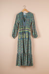 Recycled Silk Long Dress - Medium - 35