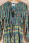 Recycled Silk Long Dress - Medium - 35