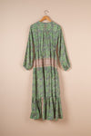 Recycled Silk Long Dress - Medium - 38