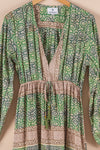 Recycled Silk Long Dress - Medium - 38