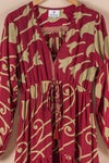 Recycled Silk Long Dress - Medium - 39