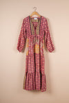 Recycled Silk Long Dress - Medium - 40