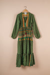 Recycled Silk Long Dress - Medium - 41