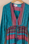 Recycled Silk Long Dress - Medium - 42